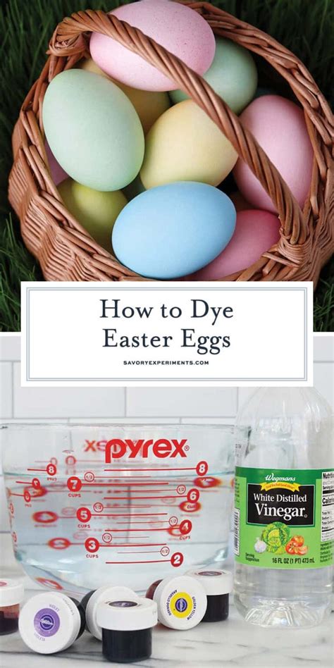 How To Dye Easter Eggs With Food Coloring Easter Egg Dye Diy Easter