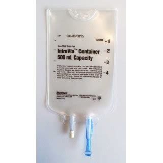 Baxter B Container Empty Intravia Ml Per Cs Sterile Mate