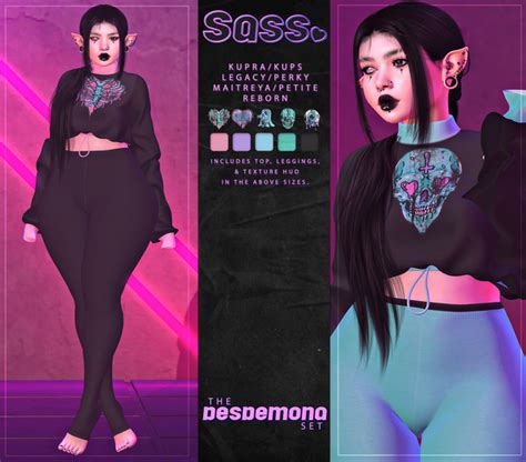 Second Life Marketplace Sass [desdemona Set] ♥ Kupra Kups ♥ Legacy