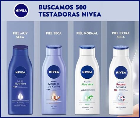 Nivea Busca Testers Para Sus Lociones Corporales En Cremas