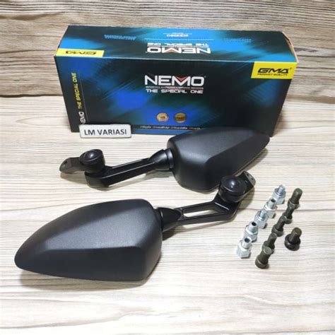 Promo Spion Nemo Ducati Kaca Cembung Nmax Aerox Pcx Adv Mt Moge