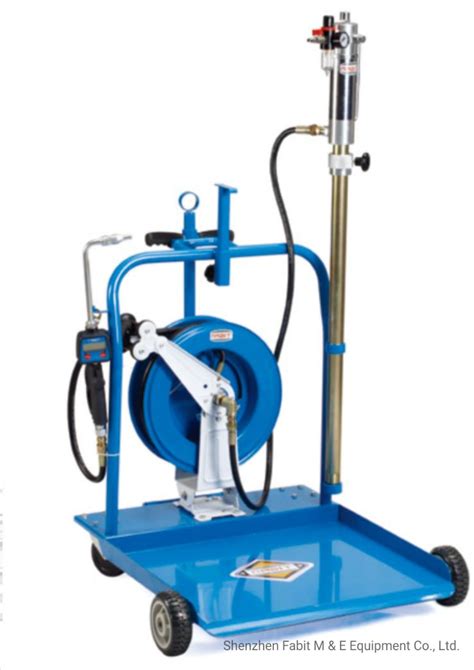 Fabit Barrel Oil Pump Automatic Mobile Pneumatic Oil Dispenser With