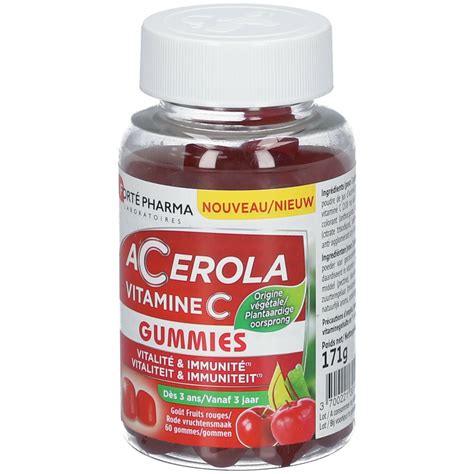 Forte Pharma Acerola Gummies Pc S Redcare Pharmacie