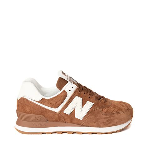 Womens New Balance 574 Athletic Shoe Chocolate Cream Journeys