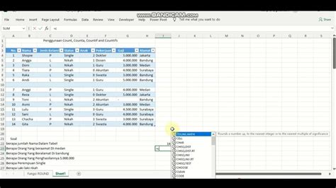 Cara Menggunakan Rumus Count Counta Countif Dan Countifs Di Microsoft