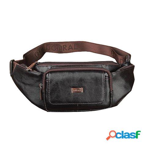 Bolsa De Cintura De Lona Estilo Casual Vintage Posot Class