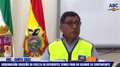 Abi Abc La Gobernaci N Cruce A Da Vuelta En Diferentes Temas Para No