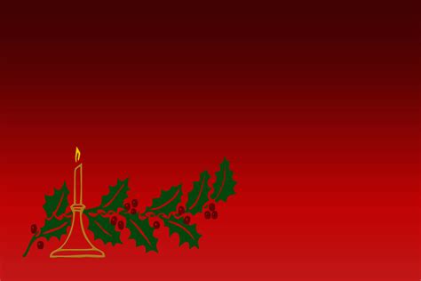 Christmas Candle And Holly Leaves Free Stock Photo Public Domain Pictures