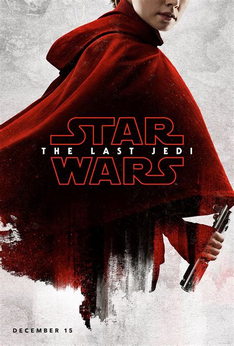 Star Wars Episode Viii The Last Jedi 2017 Poster 6 Trailer Addict