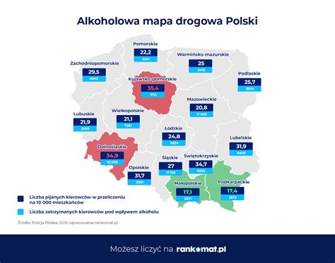 Jak Prezentuje Si Alkoholowa Mapa Polski Gdzie Je Dzi Najwi Cej