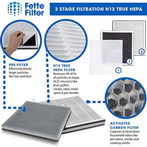 Fette Filter In Air Purifier Replacement Filters H True Hepa