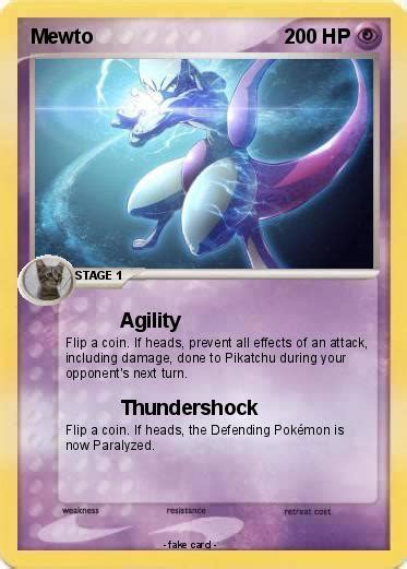 Pokémon Mewto 336 336 - Agility - My Pokemon Card