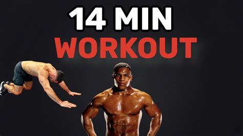 14 Min Mike Tyson Push Ups Workout Best Bodyweight Workout Youtube