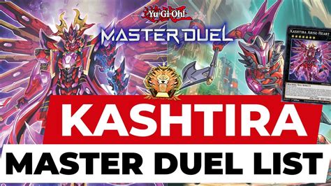 Play THIS KASHTIRA LIST To Get To MASTER 1 With EASE Yu Gi Oh Master