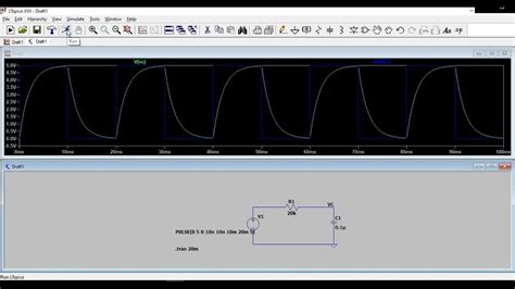 Introduction To Ltspice Using A Simple Rc Circuit Youtube