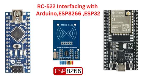 Rc Rfid Interfacing With Arduino Esp Esp