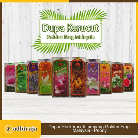 Jual Dupa Hio Wangi Aromaterapi Buhur Kerucut Cone Golden Frog Malaysia