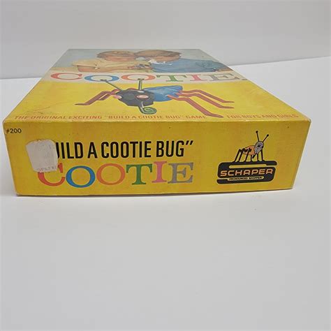 Vintage Cootie Game With Missing Pieces - Etsy