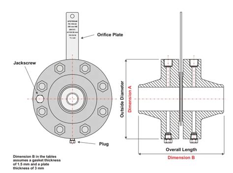 Forged Asme B Wn Orifice Flange Dengan Jack Screw Buy Orifice