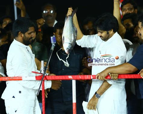 Janasena Chief Pawan Kalyan At Kakinada Public Meeting Photos HD