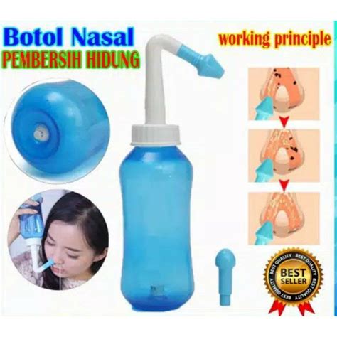 Jual Botol Alat Pembersih Hidung Nasal Cuci Hidung Nose Wash Cleaner