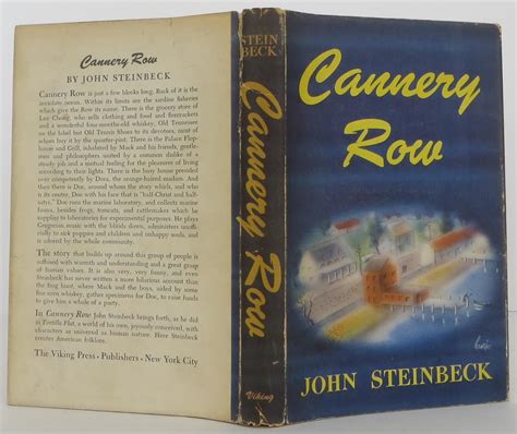 Cannery Row by John Steinbeck - 1st Edition - 1945 - from Bookbid Rare ...