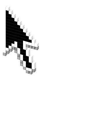 Windows 3.1 Black Cursor