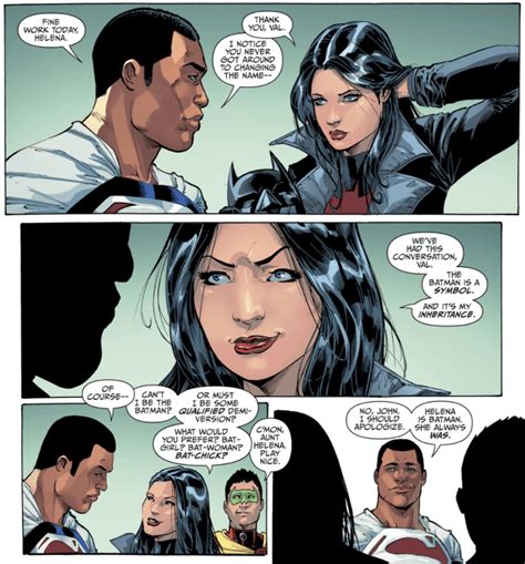 Comic Excerpt Helena Wayne Earth 2 New 52 Earth 2 Society 22