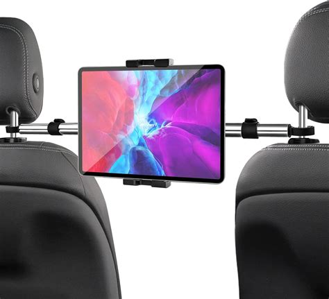 Woleyi Car Headrest Tablet Holder Mount Anti Shake Stretchable