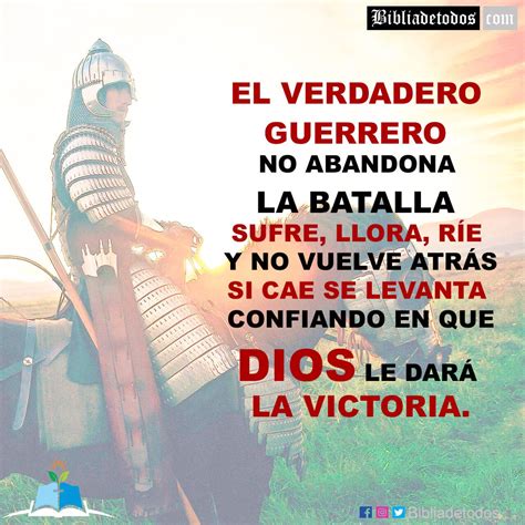 El Verdadero Guerrero Frases Cristianas Inspiradoras Frases