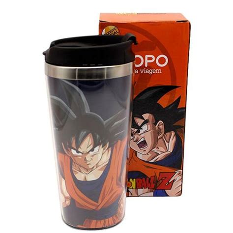 Copo T Rmico Goku Dragon Ball Z Zona Criativa Copos Magazine Luiza