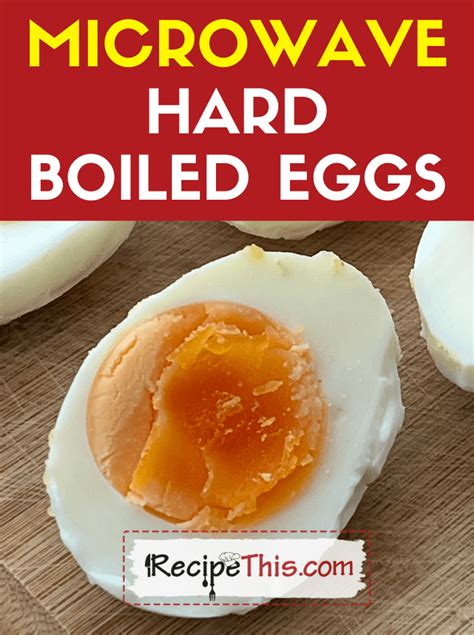 Recipe This Hard Boiled Eggs In Microwave