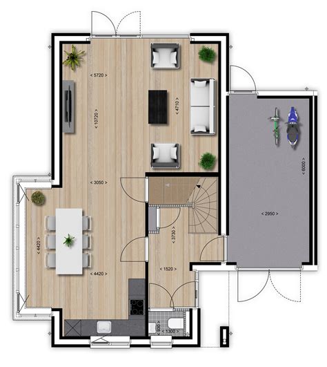 Plattegrond Vrijstaande Woning