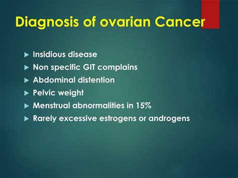 Ppt Ovarian Cancer Powerpoint Presentation Free Download Id9707697