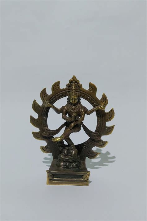 Figurines Divine Lord Dance Figurine The Destroyer Hindu God Bronze