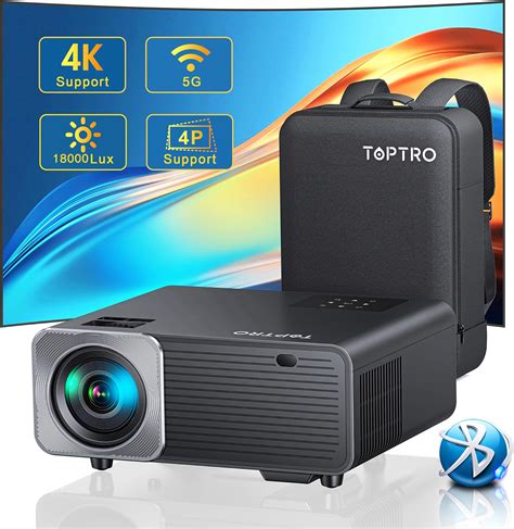 Vidéoprojecteur 5G WiFi Bluetooth 20000 Lumens Full HD 1080P WiMiUS