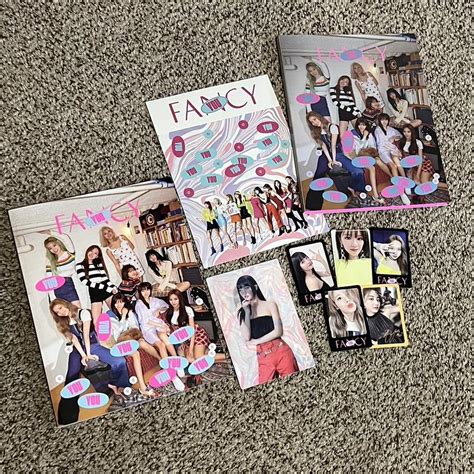 Twice Fancy You Album Includes Momo Card Sticker Depop