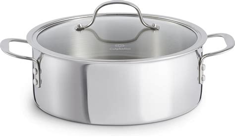 Amazon Calphalon Tri Ply Stainless Steel Cookware Dutch Oven 5