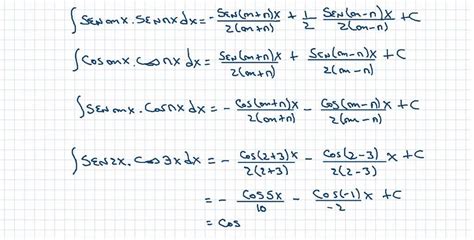 Formulario De Integrales Trigonometricas Pdf