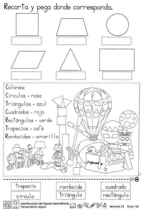 Pin De Luisa Mora En MATEMATICAS PRIMARIA Ejercicios De Figuras