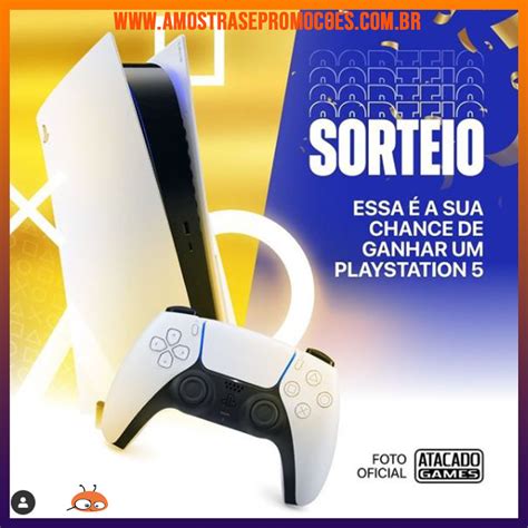 Sorteio Playstation 5 Participe Amostras e Promoções