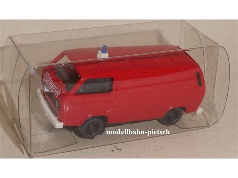 VW T3 Kasten Feuerwehr Aus Set 629 US Feuerwehr Roco 00629 2