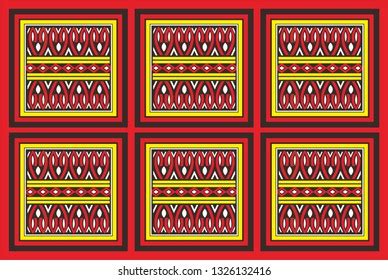 Motif Toraja Design Design Motif Toraja Stock Vector (Royalty Free) 1326132416 | Shutterstock