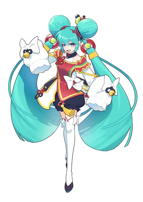 初音ミク 「セガフィギュアに応募してたモダンチャイナミクさん 」みしづかのイラスト