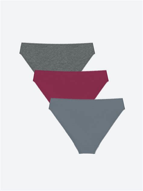 LCW DREAM Pembe Düz Bikini Külot 3 lü S4ML11Z8 KYW LCW