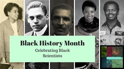 Black History Month Celebrating Black Scientists Youtube