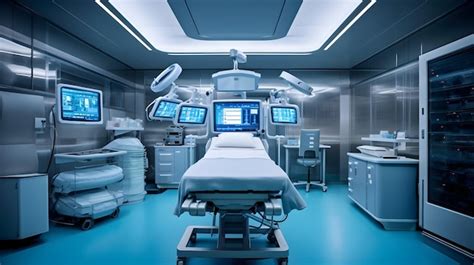 Premium Photo Stateoftheart Surgical Room Filled With Advanced