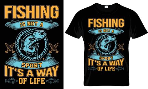 Fishing T Shirt Design Unique Fishing T Shirt Design 20810883 Vector