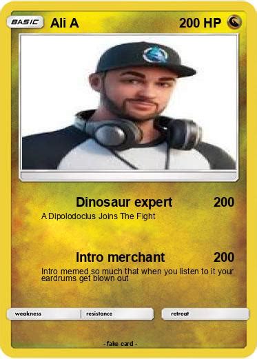 Pokémon Ali A 352 352 - Dinosaur expert - My Pokemon Card