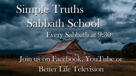 Simple Truths Sabbath School Lesson Receiving An Unshakeable